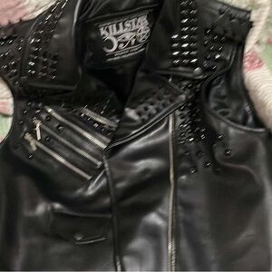 Killstar Black Studded Women's Jacket
